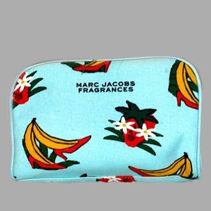 Marc Jacobs Pouch Cosmetic Case Beauty Organizer Hawaiian Print Tropical Bag